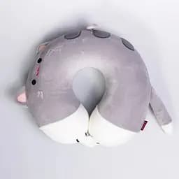 Подушка для шиї Yiwu Kitty U-подібна HP-56-11G сіра з ефектом пам'яті (memory foam)