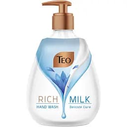 Мыло жидкое с дозатором Teo Rich Milk Delicate Care 400 мл (58237)