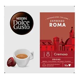 Набір кави в капсулах Nescafe Dolce Gusto Espresso Roma 48 шт. 298 г (3 пак. x 16 шт. 99.2 г) - мініатюра 6