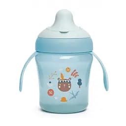 Чашка з носиком Suavinex Лісні історії, 200 мл, блакитна (401190)