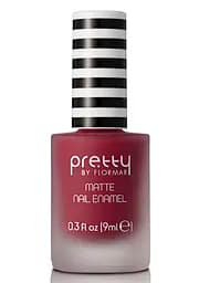 Лак для нігтів матовий Pretty Matte Nail Enamel, відтінок 004 (Cherry), 9 мл (8000018545915)
