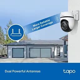 IP-Камера TP-Link Tapo C520WS 4MP N300 1xFE LAN зовнішня поворотна - мініатюра 7