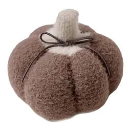 Декоративний текстильний виріб Прованс Гарбузяшка тауп 25 см (41103)