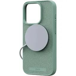 Чохол-накладка Njord Fabric MagSafe Case Turquoise для iPhone 15 Pro (NA53FA13) - мініатюра 4