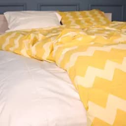 Простирадло MirSon Сатин 22-1406 Yellow Waves 220х150 см (2200010928631)
