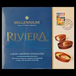 Набір: Вино напівігристе Moinet Prosecco Frizzante DOC біле напівсухе 0.75 л + Цукерки Millennium Riviera 125 г  - мініатюра 3