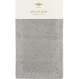 Килимок для ванної кімнати МВМ My Home Бухта 80х50 см сірий (BM-05 S GRAY)
