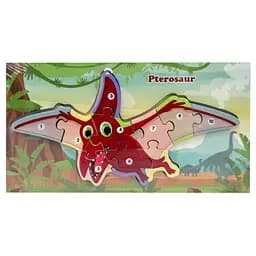 Деревянный пазл-вкладыш "Pterosaur" MD 1924-8, 10 элементов