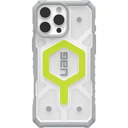 Чохол UAG Pathfinder Mag Clear для Apple iPhone 16 Pro All Light Green (UAGPTCL16ProLightGreen) AAA [122336]