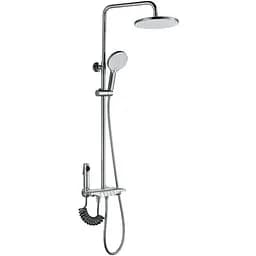 Душова система Rea Savio Led хром з термостатом REA-P8544, Хром