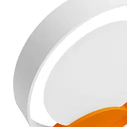 Світильник стельовий Brille підвісний BR-01 666S/1 LED 5W WН BK/G - мініатюра 7