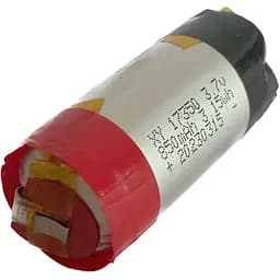 Акумулятор під паяння 17350 850 mah (11669) - мініатюра 2
