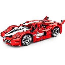 Детский конструктор Гоночная машина Bambi 8608 1282 детали