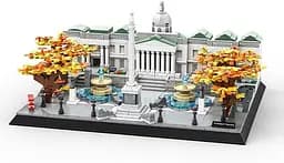 Конструктор Архитектура Wange 3D Трафальгарская площадь Лондон Trafalgar Square для детей и взрослых 3Д 1245 деталей