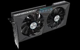 Відеокарта GeForce RTX 3060 Ti 8GB Gigabyte Eagle OC (GV-N306TEAGLE OC-8GD) Б/В - мініатюра 2