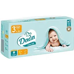 Подгузники Dada Extra Soft 3 4-9 кг 54 шт