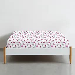 Простирадло Cosas на резинці фланель 80х160 lollipops, рожевий (Flannel_Lollipops_80x160x20) - мініатюра 2