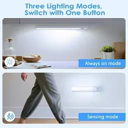 Датчик руху під освітленням шафи USB, що перезаряджається 42LED Ylatoial 2 шт. - мініатюра 8