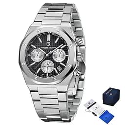 Наручные часы мужские PD-1707 Silver-Black Pagani Design acs0031121