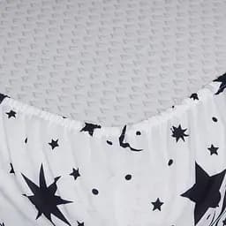 Простирадло на резинці Moon&Star Cosmos Ranforce Elite Gold 150х190х25 см - мініатюра 2