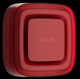 Бездротовий світловий адресний пожежний сповіщувач Ajax EN54 FireProtect (VAD) Jeweller Red