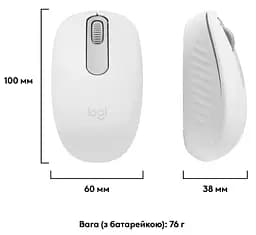 Комп'ютерна миша Logitech M196 Bluetooth Off White L910-007460 teh0022082 - мініатюра 8