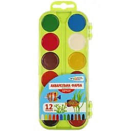 Дитяча акварель Gamma "Craft & Joy" 312046/Cr 12 кольорів, без пензля