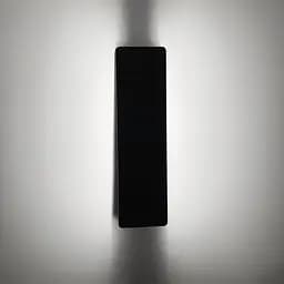 Чорне мінімалістичне регулююче бра Line F 29х8 см Арт. WB 44/290 BK 