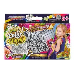 Набір творчості My Color Clutch, Danko Toys, клатч-пенал-розмальовка