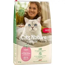 Сухой корм Mera Cats Nature Adult Salmon (Lachs) с лососем для взрослых кошек всех пород 10 кг 