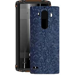 Захисна плівка StatusSKIN для HomTom Zoji Z9 Корпус Вініл Соти сині