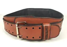 Пояс атлетичний EasyFit Training Belt (коричневий) XL - мініатюра 2