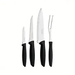 Набір ножів з 4 предметів Tramontina Plenus Black (23498/031)