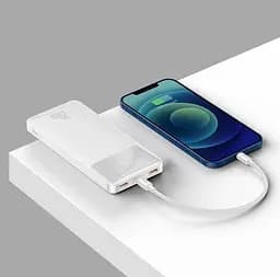 Акумулятор зовнішній Baseus Bipow fast charging 10000mAh 20W OE PPBD050502 білий - мініатюра 5