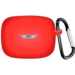 Чохол-накладка DK Silicone Candy Friendly з карабіном для JBL Tune Buds (red)