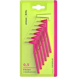 Межзубные ершики угловые Spokar ХМL 0.5 мм 6 шт