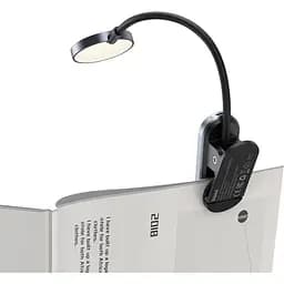 Настільна лампа Baseus LED Comfort Reading Mini Clip Dark Gray (DGRAD-0G) - мініатюра 2
