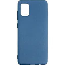 Чохол до мобільного телефона Dengos Carbon Samsung Galaxy A31 blue (DG-TPU-CRBN-64) (DG-TPU-CRBN-64)