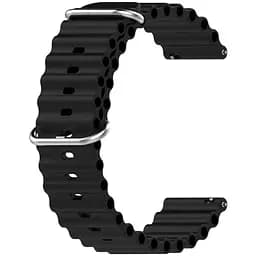 Ремешок силиконовый Primolux Ocean для часов Samsung Galaxy Watch 3 45 мм SM-R840 Black