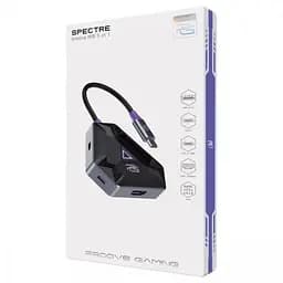 Хаб USB Gaming Spectre Dark Grey Proove teh0019593 - мініатюра 3