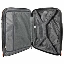 Валіза Semi Line 24" (M) Black/Orange Line (T5734-2) - мініатюра 6