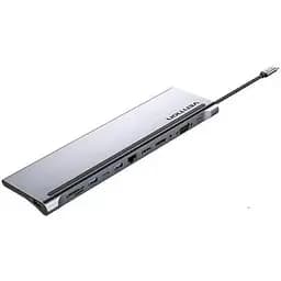Док-станция - хаб Vention 12in1 Usb 3.1 Type-C на DP / HDMI / VGA / RJ45 (THSHC)