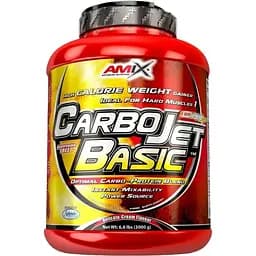 Гейнер высокоуглеводный Amix CarboJet Basic клубника 3 кг