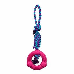 Іграшка для собак Trixie Кільце Denta Fun, 12 см/41 см, в асортименті, 1 шт. (33191) - мініатюра 2