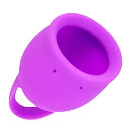 Менструальна чаша Lola Games Natural Wellness Tulip Small 15 мл фіолетова - мініатюра 2