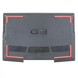 Корпус нижня кришка для Dell G3 15 3590 P89F Series, (Black/Red, Type-C, 099JHR, піддон, D Cover)