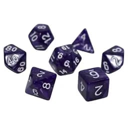 Набор кубиков Pearl 7 Dice Set - Dark Purple , 7 шт. (g7dpearl04)