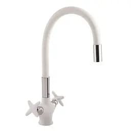 Змішувач для кухні Zerix Z58322-7 ZX0508 Білий матовий