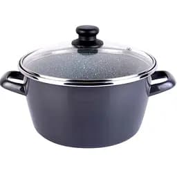 Кастрюля Vitrinor Dolomiti, высокая с крышкой, кобальтовая, 24 см, 5,2 л (1105733)