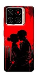 Чехол itsPrint Silhouette couple для ZTE Blade A56